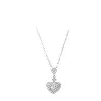 Collana Cuori Milano Donna in Argento Zircone 25003604 - 25003604